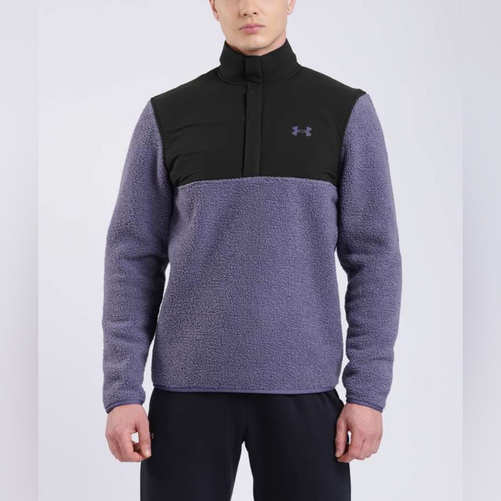 Men’s Under Armour Full Sleeve color block - Textured sweatshirt size Small